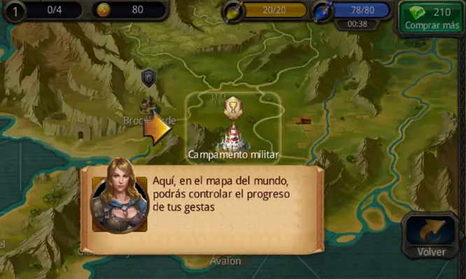 Heroes of Camelot android App screenshot 1